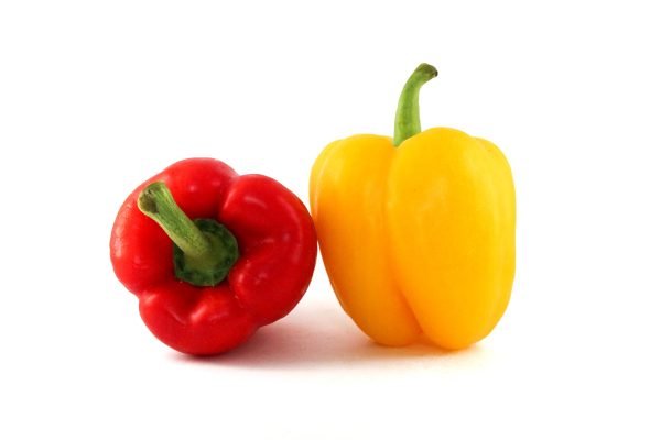 Peperoni rossi e gialli