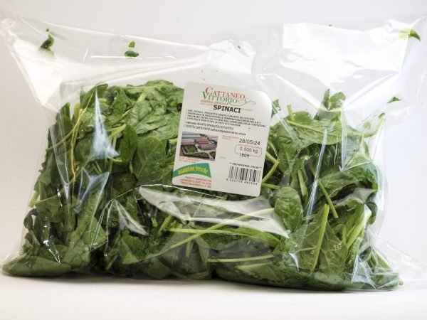 Spinaci Lavati e Puliti 500g
